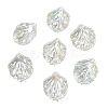 50Pcs Transparent Acrylic Pendants MACR-YW0004-17B-1