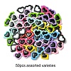 50Pcs Resin Cabochons CRES-YW0001-43-1