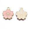 Alloy Enamel Pendants X-ENAM-S121-115M-2