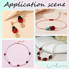 60Pcs Handmade Lampwork Beads Strands LAMP-LT0001-02-7