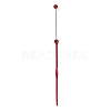 DIY Alloy Beadable Crochet Hooks AJEW-A064-02A-1