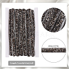 5 Yards Self Adhesive Resin Rhinestone Tape DIY-SP0002-49B-2