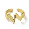 Brass with Cubic Zirconia Rings RJEW-B057-08G-2