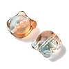 Transparent Spray Paint Glass Beads GLAA-Z011-01E-2
