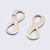 Eco-Friendly 316 Surgical Stainless Steel Pave Cubic Zirconia Links connectors RB-I078-63-B-NR-3