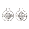 Non-Tarnish 304 Stainless Steel Hoop Earrings EJEW-P271-02A-P-1