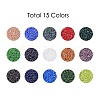 FGB 25000PCS 15 Colors 12/0 Grade A Round Glass Seed Beads SEED-JP0011-02-2mm-2