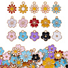 90Pcs Alloy Enamel Pendants ENAM-CJ0001-93-1