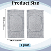 Sponge & Polyester Yoga Sports Knee Pads AJEW-WH20054-202A-02-2