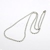 Tarnish Resistant Curb Chain Necklace for Men NJEW-F027-11-1