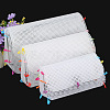 DIY Rectangle-shaped Plastic Mesh Canvas Sheet PURS-PW0001-603A-2