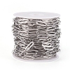 304 Stainless Steel Paperclip Chains CHS-CJC0001-03P-2