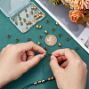 50Pcs 202 Stainless Steel European Beads STAS-UN0056-09-4