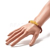 Natural Mixed Gemstone Beaded Stretch Bracelet BJEW-JB07731-3