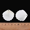 Carved Natural Freshwater Shell Pendants SHEL-T020-62C-4