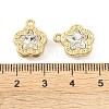 Rack Plating Alloy Beads FIND-B038-02G-3