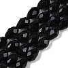 Opaque Solid Color Beads Strands EGLA-N013-P4mm-D01-1