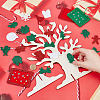 Olycraft DIY Christmas Tree Display Decorations DIY-OC0010-43-3