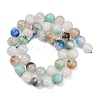 Natural Azurite Beads Strands G-L647-A01-10mm-2