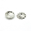 Brass Flower Bead Caps KK-O043-02P-1