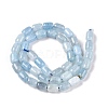 Natural Aquamarine Beads Strands G-G980-35-3