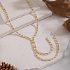 Stainless Steel Pave Shiny Clear Cubic Zirconia Tennis Chain Y Necklaces for Women MI6992-3