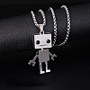 Alloy Pendant 201 Stainless Steel Chain Necklaces for Men FS-WG1D596-09-1