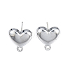 Alloy Stud Earring Findings X-PALLOY-N150-86P-2
