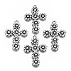 Tibetan Style Alloy Pendants TIBEP-N009-015AS-RS-1