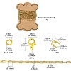 DIY Chain Bracelet Necklace Making Kit DIY-FS0003-65-6