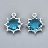 Faceted Glass Pendants GLAA-S191-002K-S-NR-3