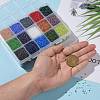 FGB 25000PCS 15 Colors 12/0 Grade A Round Glass Seed Beads SEED-JP0011-02-2mm-5