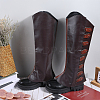 Imitation Leather Boot Cover AJEW-WH0258-941B-4