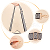 Arrows Pattern Adjustable Nylon Bag Strap FIND-WH0092-41B-2