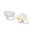 Frosted Transparent Acrylic Beads OACR-F013-01-2