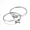 Tarnish Resistant 304 Stainless Steel Pendants STAS-F191-09P-B-2