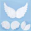 Gorgecraft Plastic Angel Wings Ornament BAKE-GF0001-02-4