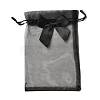 Rectangle Lace Organza Drawstring Gift Bags OP-K002-01-3