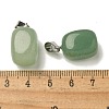 Natural Green Aventurine Pendants G-Z067-03P-04-4