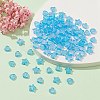 100Pcs 2 Style Eco-Friendly Transparent Acrylic Beads TACR-YW0001-86B-2