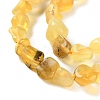 Natural Yellow Opal Beads Strands G-P497-01C-37-4