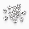 Tarnish Resistant 201 Stainless Steel Beads STAS-G154-37-4mm-1