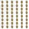 DICOSMETIC 80Pcs Hollow Tibetan Style Alloy Beads TIBEB-DC0001-03-1