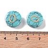 Synthetic Turquoise Beads G-A238-02O-3