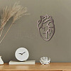 Laser Cut Basswood Wall Sculpture WOOD-WH0129-001-6