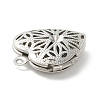 Non-Tarnish 304 Stainless Steel Diffuser Locket Pendants STAS-K002-08P-3