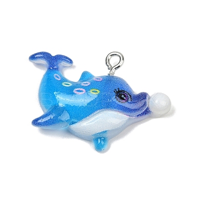 Marine Organism Resin Pendants RESI-Q022-03C-1