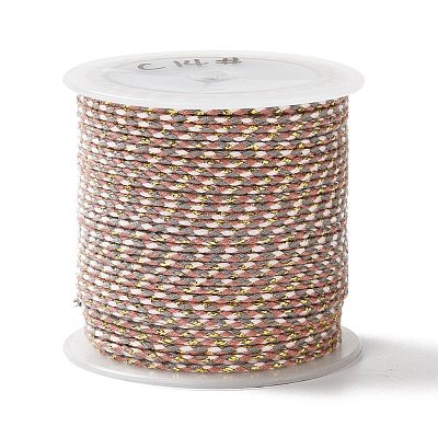 4-Ply Polycotton Cord with Metallic Thread OCOR-Z003-C16-1