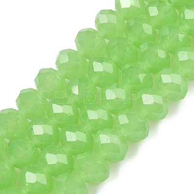Glass Beads Strands EGLA-A044-J8mm-D08-1