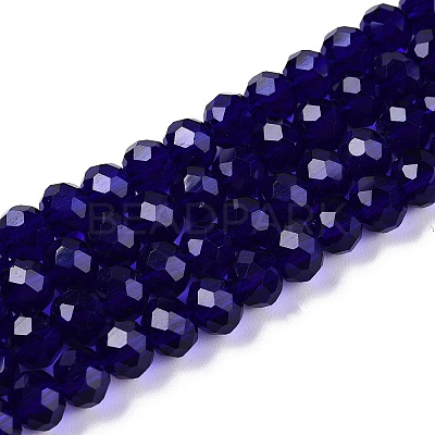 Glass Beads Strands EGLA-A044-T6mm-D06-1